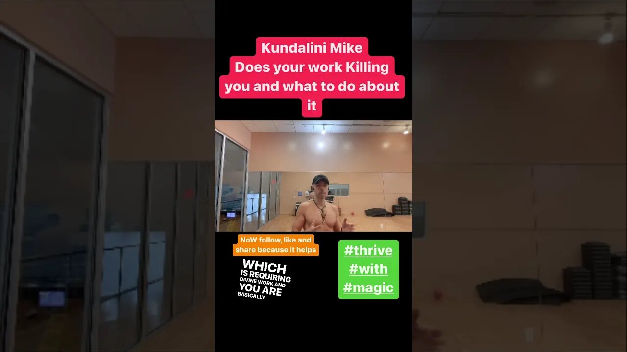 Does your work Killing you and what to do about it. #spiritualityovereligon #hot #model #spiritual