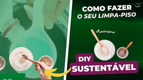 DEIXE SEU PISO LIMPINHO | PRODUTO CASEIRO | FAÇA EM CASA #DIY
