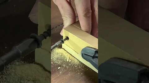 Creating a mold for our epoxy burl chess board.