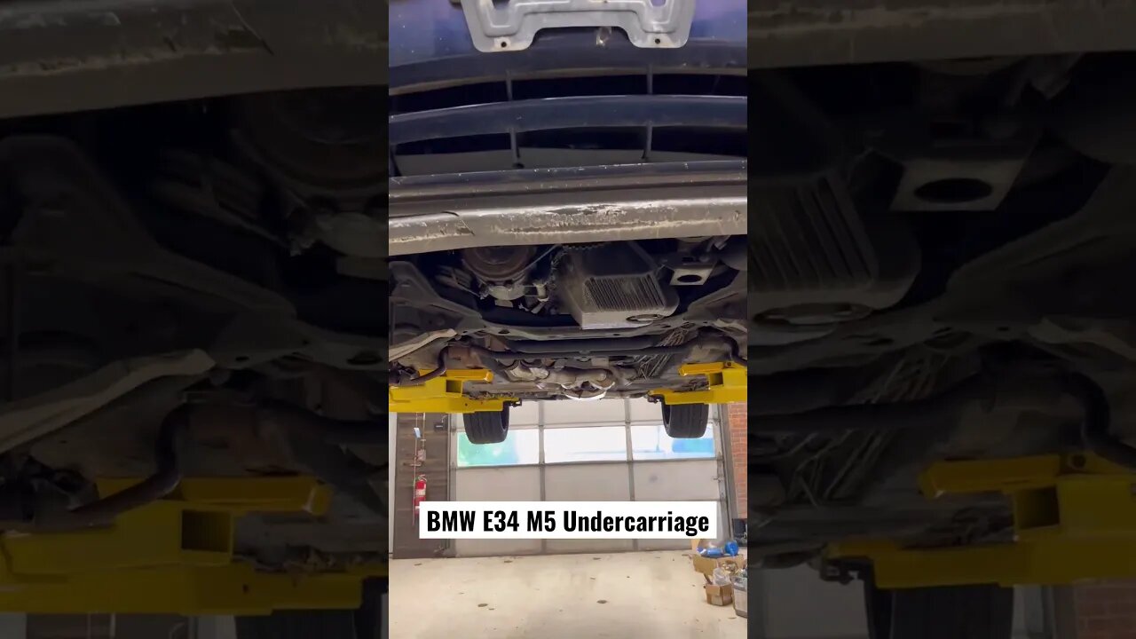 BMW E34 M5 Undercarriage #bmw #bmwm5 #bmwe34 #cars #diy #restoration #automotive #engine #mechanic