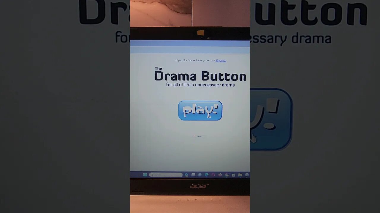 Google fun tricks no.219 (drama button) #shorts #youtubeshorts