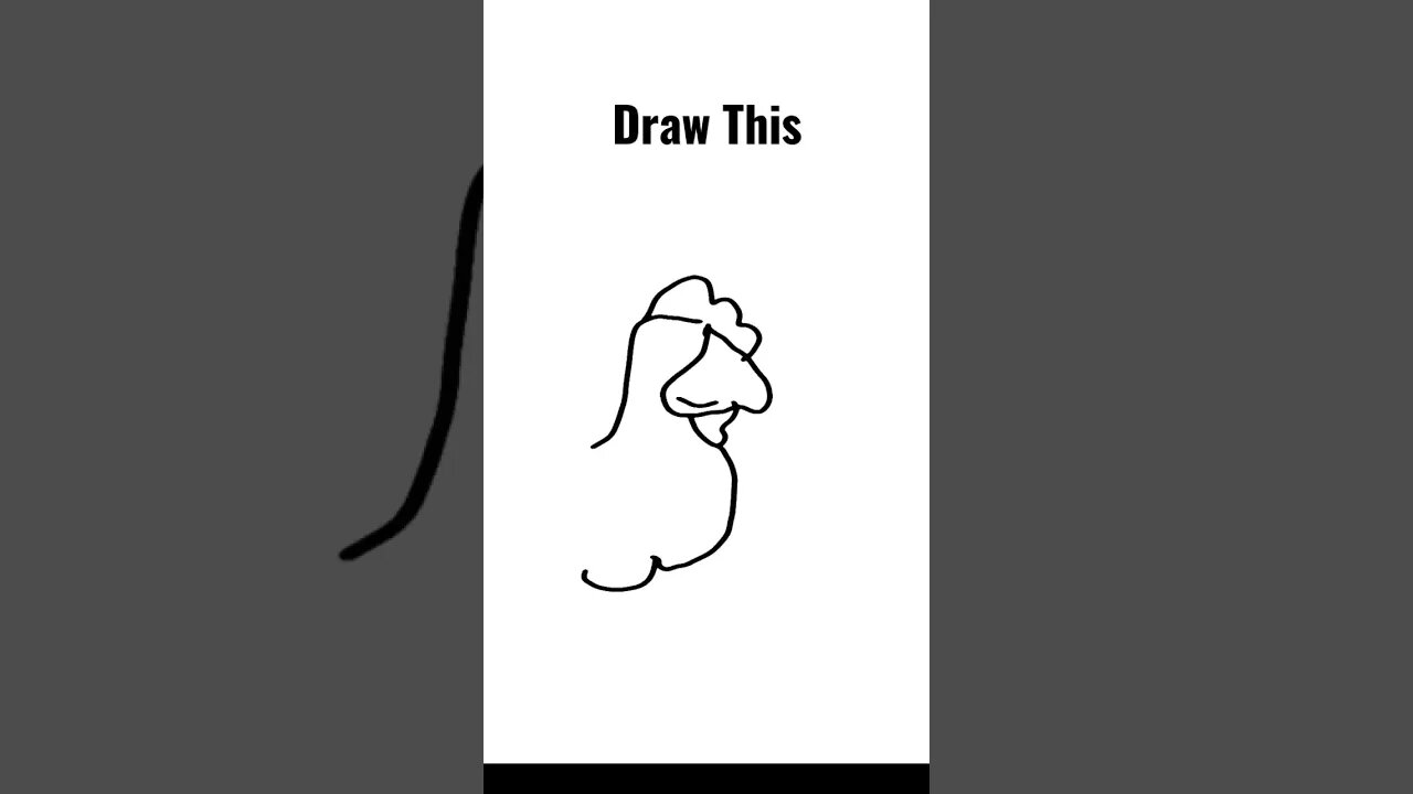 Draw Chicken Wing Chicken #chicken #art #drawing