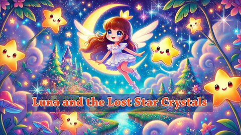 ✨ Luna and the Lost Star Crystals | A Magical Bedtime Story 🌙