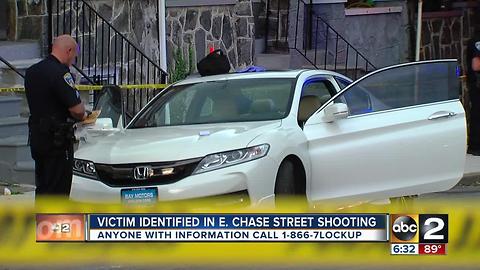 Police investigate man found shot inside car in east Baltimore Saturday