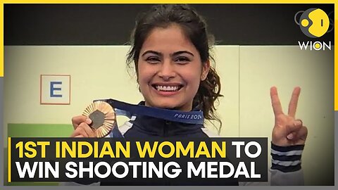 Paris Olympics 2024: Manu Bhaker wins bronze medal | WION Sports|News Empire ✅
