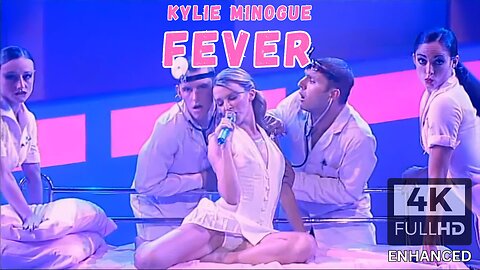 Kylie Minogue - Fever (Live An Audience with Kylie) Enhanced 4K HD #KylieMinogue #kylie #hotmusic