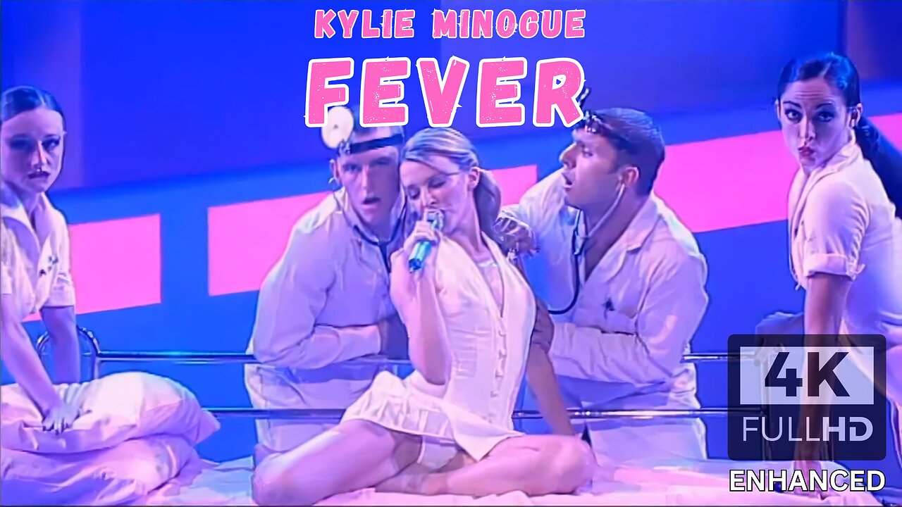 Kylie Minogue - Fever (Live An Audience with Kylie) Enhanced 4K HD #KylieMinogue #kylie #hotmusic