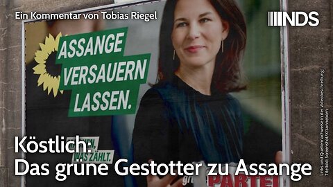 Köstlich: Das grüne Gestotter zu Assange@NDS🙈🐑🐑🐑 COV ID1984