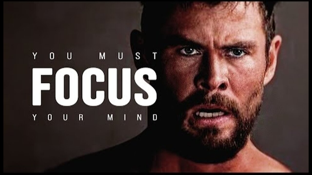 YOU MUST FOKUS YOUR MIND. Motivation