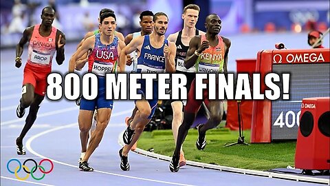 Men's 800 Meter Finals WERE INSANE! || 2024 Paris Olympics