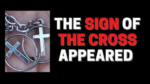 The sign of the Cross appeared in the playground