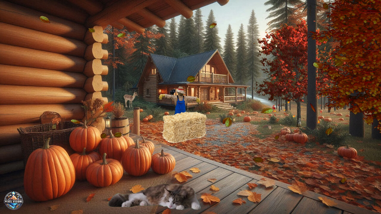 Autumn in the country ambience