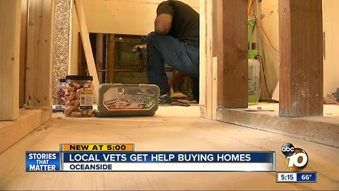 Local Vets Get Help Buying Homes