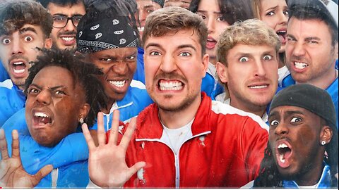 50 YouTubers Fight For $1,000,000_HD #Mrbeast