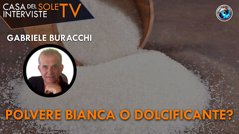 Gabriele Buracchi: polvere bianca o dolcificante?