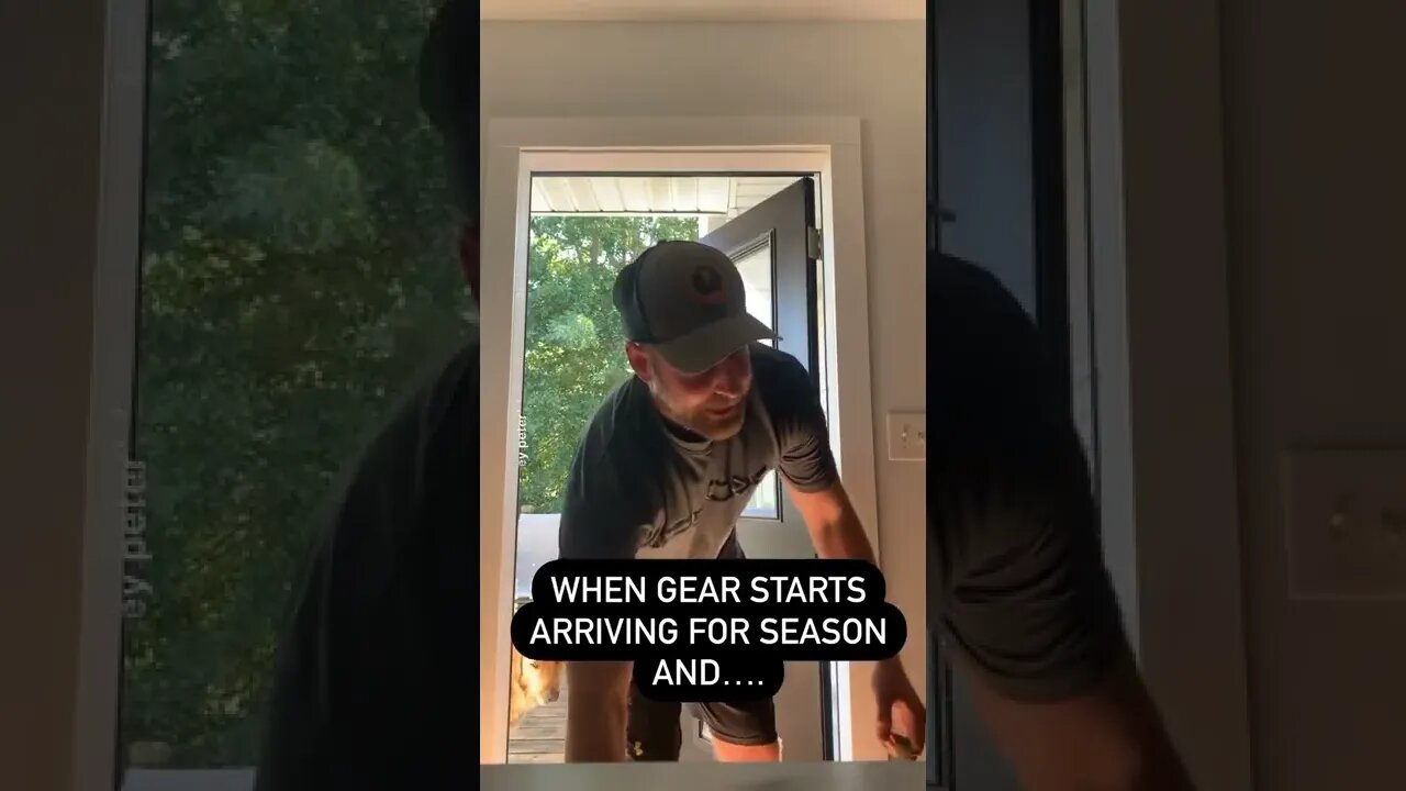 When the Boxes of Hinting Gear Start Showing Up #hunting #pheasanthunting #waterfowlhunting