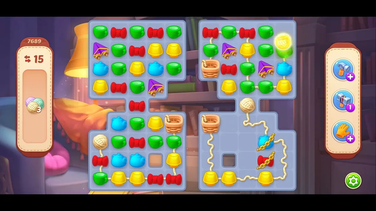 Playrix Homescapes Gameplay Walkthrough Level 7689