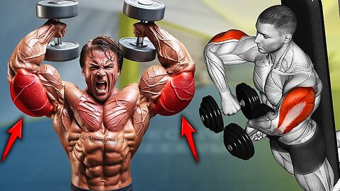 Build Huge Triceps Fastest using Dumbbell Only