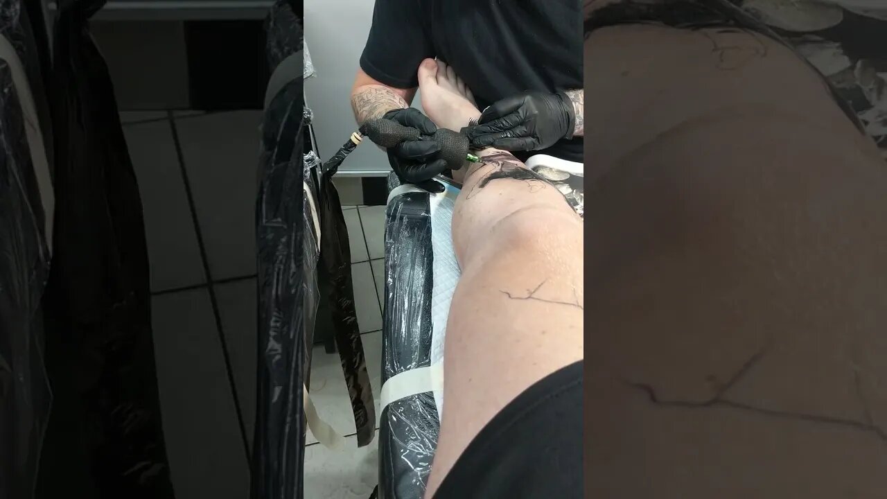 love getting leg tatts