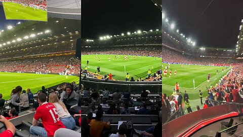 Mind Blowing View of Old Trafford From Cosm Los Angeles Dome