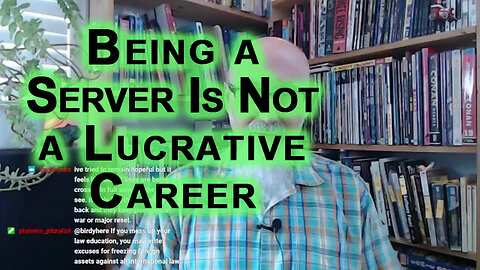 Being a Server Is Not a Lucrative Career Any More: Plastic Red Rats, Being Impoverished by Taxes