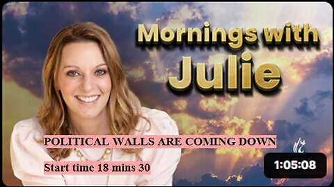 Julie Green subs POLITICAL WALLS ARE COMING DOWN