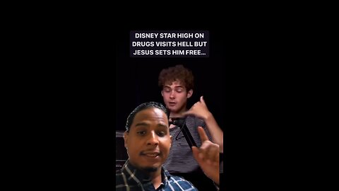 A disney star high on drugs vissts hellbut jesus sets him feee 😱🤯#viral #reel #short #fyp