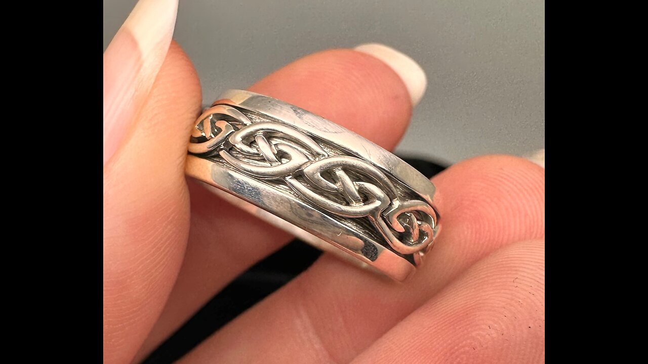 How we size and blend a ring with a pattern all the way around