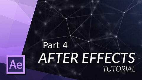 IMPORTANT AFTER EFFECTS SKILLS After Effect Full Tutorial Part 4 | After Effect