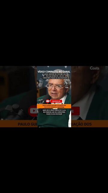 POLÍTICOS SÃO INSENSÍVEIS? #shorts #pauloguedes #pandemia #politica #politicabrasileira