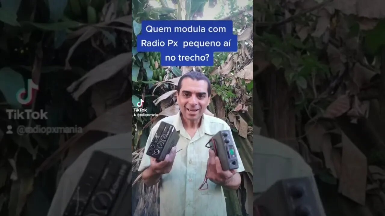 Quem usa Rádio Px pequeno aí