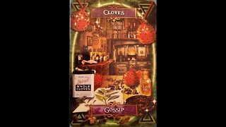 #13 Witches' Kitchen Oracle Cards Cloves