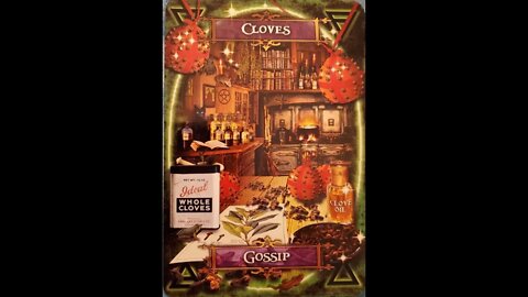 #13 Witches' Kitchen Oracle Cards Cloves