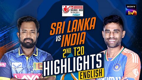 2nd T20 hightiight between India Vs Srl lanka dated 28.07.2024