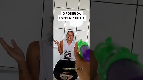 O PODER DA ESCOLA PÚBLICA #shorts