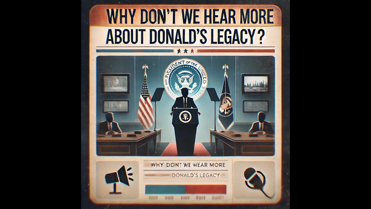 Why Don't We Hear More About Trump's Legacy? 🤔📜