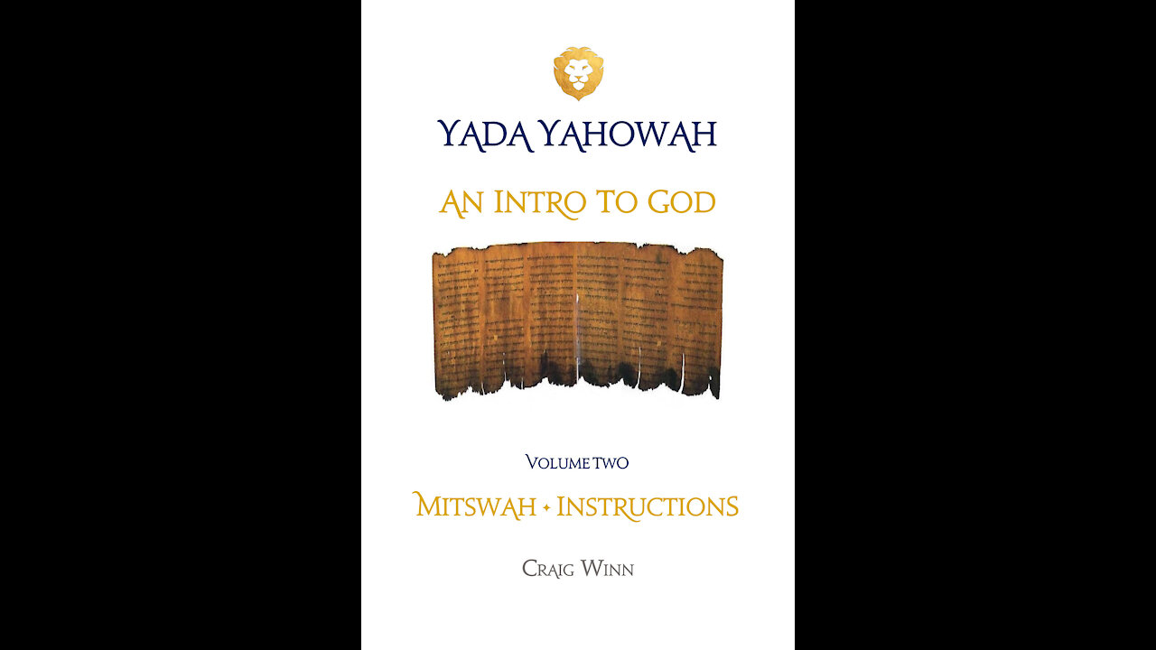 YY V2 C9 An Introduction to God Mitswah Instructions Shalowm Satisfied Restored, at Peace, and Conte