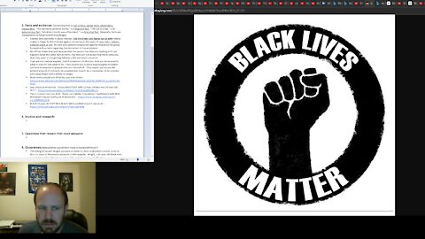 Some facts about Black Lives Matter. ft. The Officer Tatum. Part 1