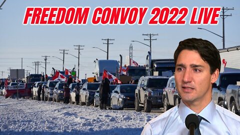 Freedom Truckers Convoy Rolls Through Atlantic Canada - LIVE - Jan. 27th, 2022