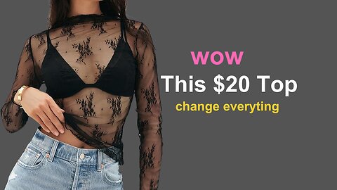 YOU WON'T BELIEVE How This $20 Top can Transformed your Wardrobe