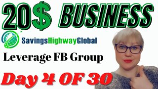 20$ Business Challenge (Day 4) | Business Updates | Leverage Facebook Group