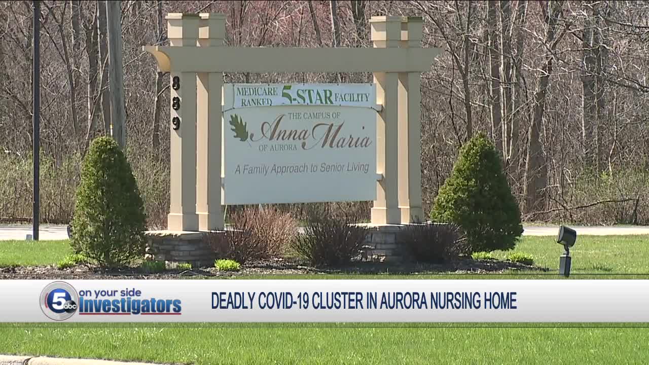 An 89 year-old resident of Anna Maria Nursing facility in Aurora died yesterday of Covid-19, as other residents and workers test positive for the coronavirus