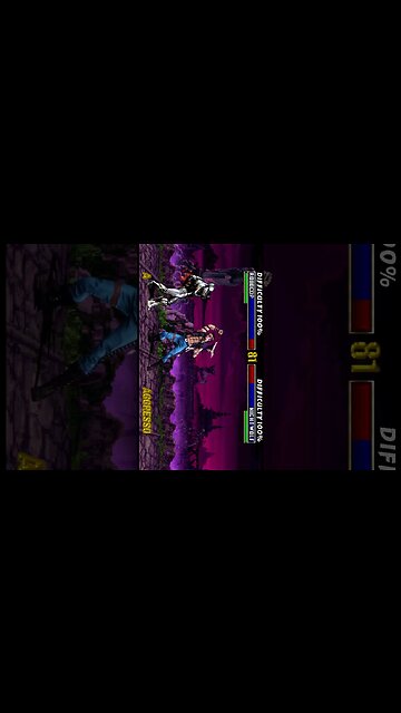 MK Remaster. nightwolf vs robocop #shorts