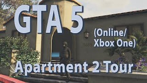 GTA 5 (Online Xbox One) Apartment 2 Tour