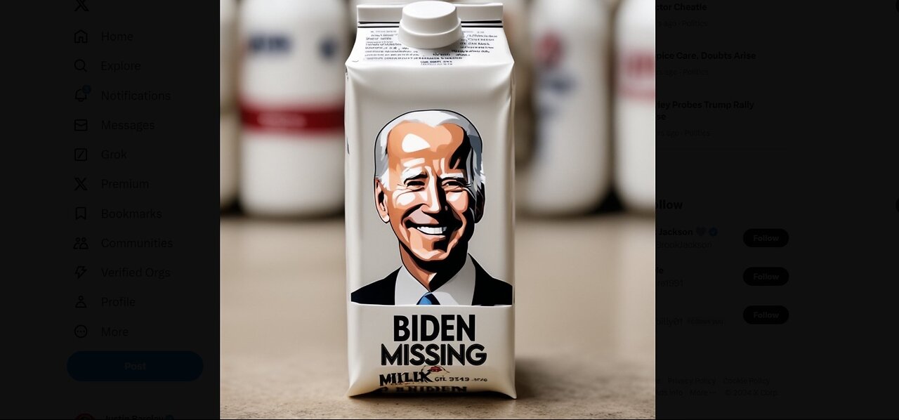 Where's Biden? Is he even ALIVE?
