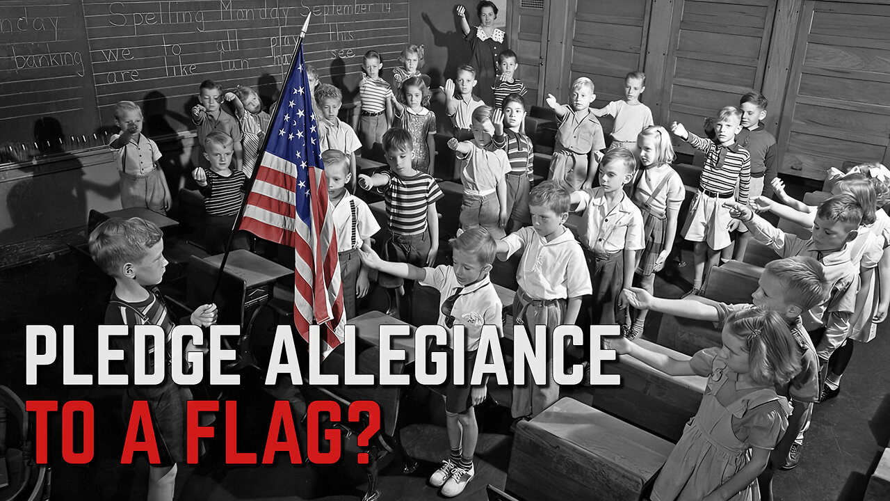 Sam Adams - Pledge Allegiance -- to a FLAG???