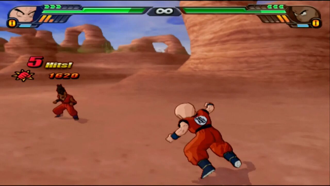 -Krillin- Vs. Uub {Budokai Tenkaichi 3}