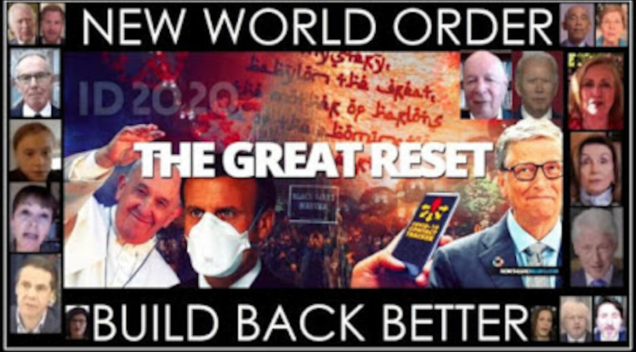 The Globalists "The Great Reset" slogan: "Build Back Better" (Compilation) [Chinese subtitle] 陰謀集團的「大重構」口號：「重建得更好」（彙編）