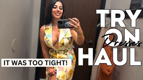 DRESS TRY ON HAUL!