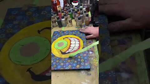 Airbrushing A Self Portrait
